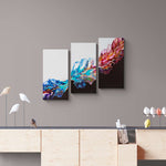 Breezy Fall Triptych |3 painting set | 60 x 90 cm image 1