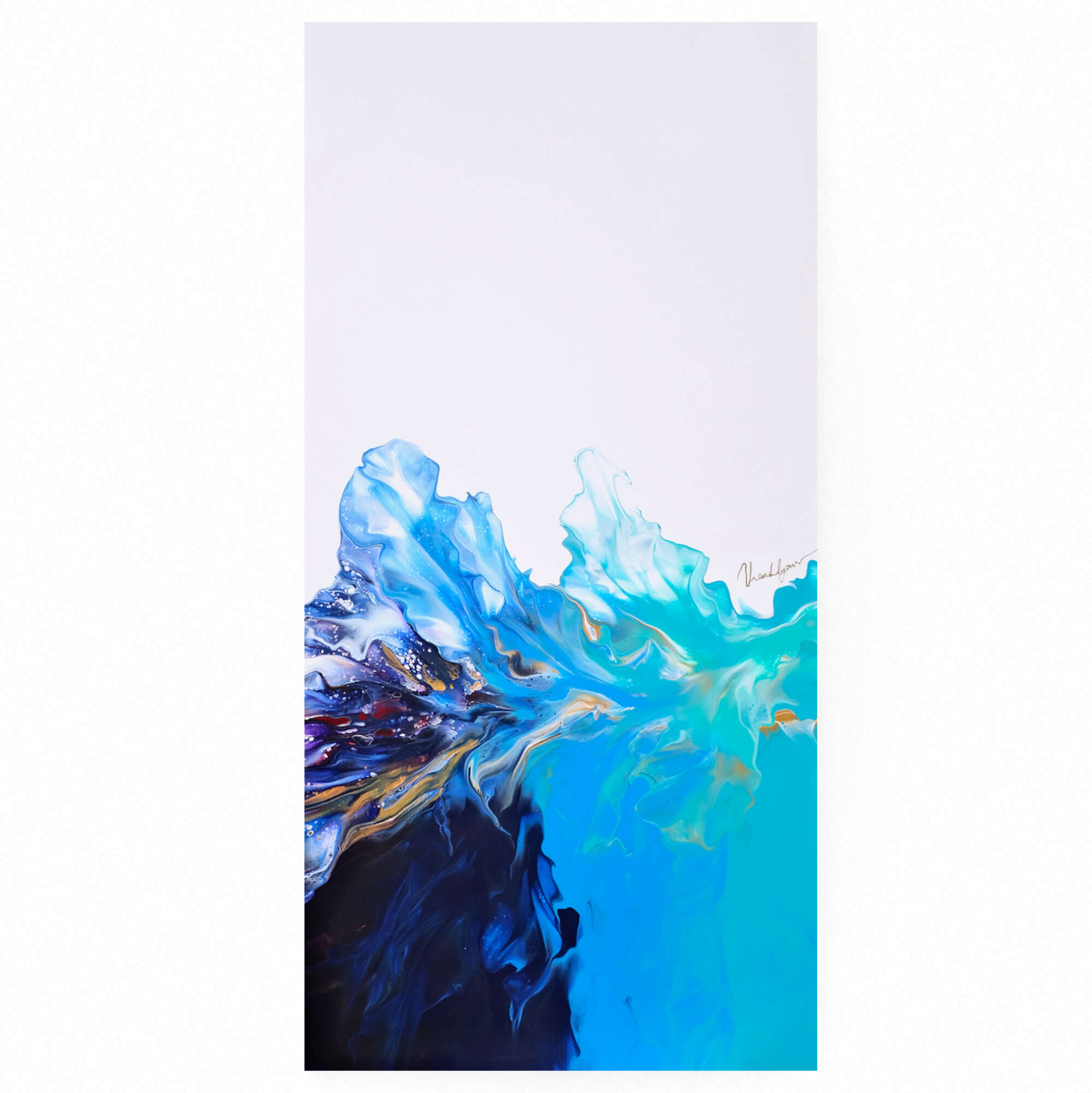Rainbow Dance Triptych |3 painting set | 135 x 90 cm image 2