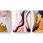 Tale of Golden Land Triptych|3 painting set | 76 x 185 cm image 7