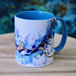 Season Celebrations Art Mug - Blue image