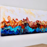Amber Symphony | 60 x 150 cm