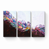 Flourishing Beauty Triptych | 3 painting set | 60 x 90 cm