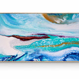 Journey through the Sea | 64 x 125 cm | Framed