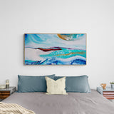 Journey through the Sea | 64 x 125 cm | Framed