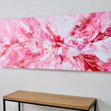 Pink Burst | 60 x 150 cm