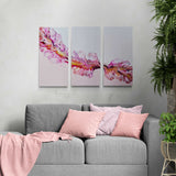 Spring Symphony Triptych | 3 painting set | 60 x 90 cm