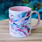 Season Celebrations Art Mug - Pink image