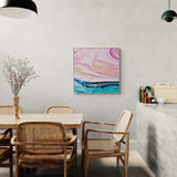 Pink Lake | 80 x 80cm | Framed