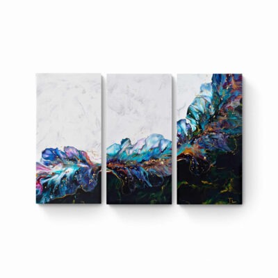 Midnight Tango Triptych (3 painting set, 60 x 90 cm)